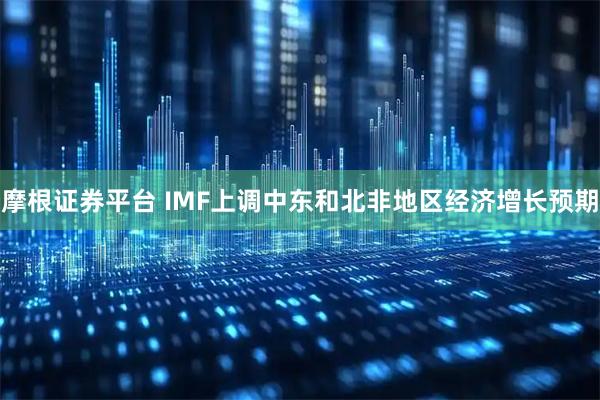 摩根证券平台 IMF上调中东和北非地区经济增长预期
